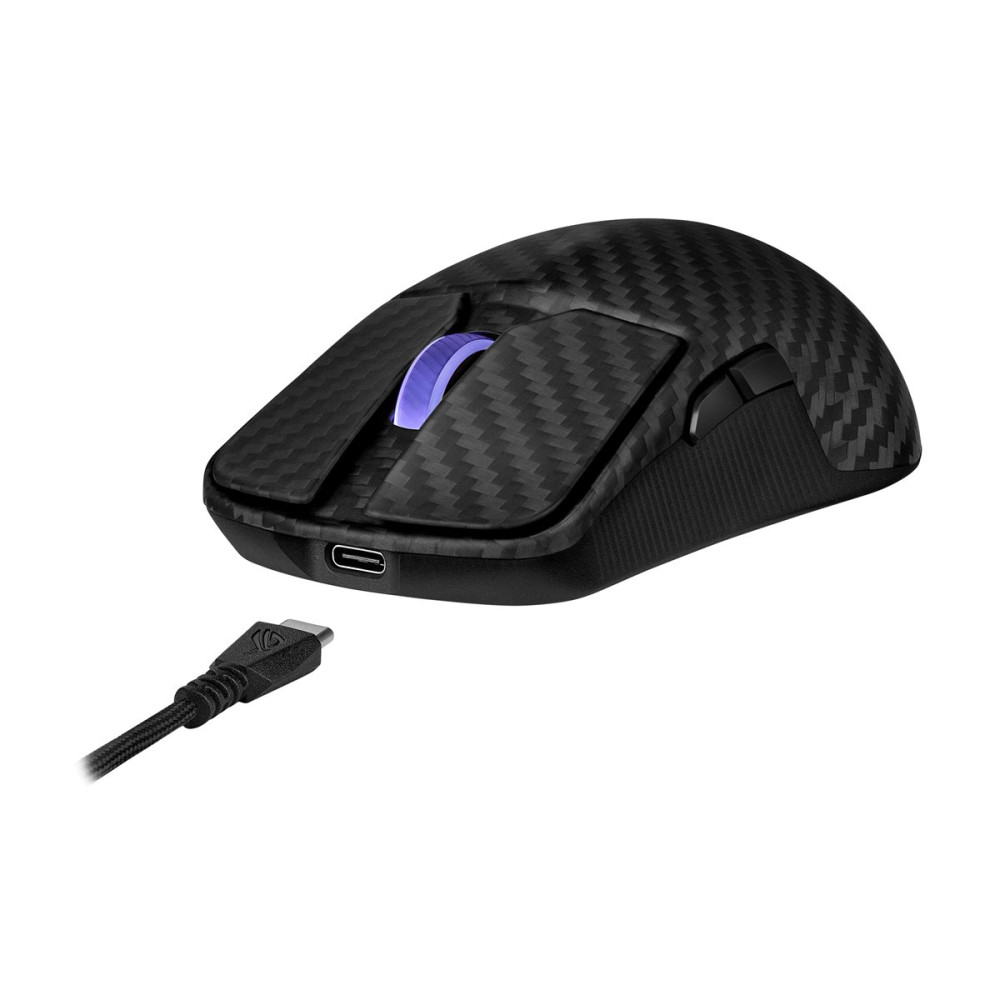Produktbild för ASUS ROG Harpe Ace Extreme - mus - USB, Bluetooth 5.1, 2.4 GHz - svart