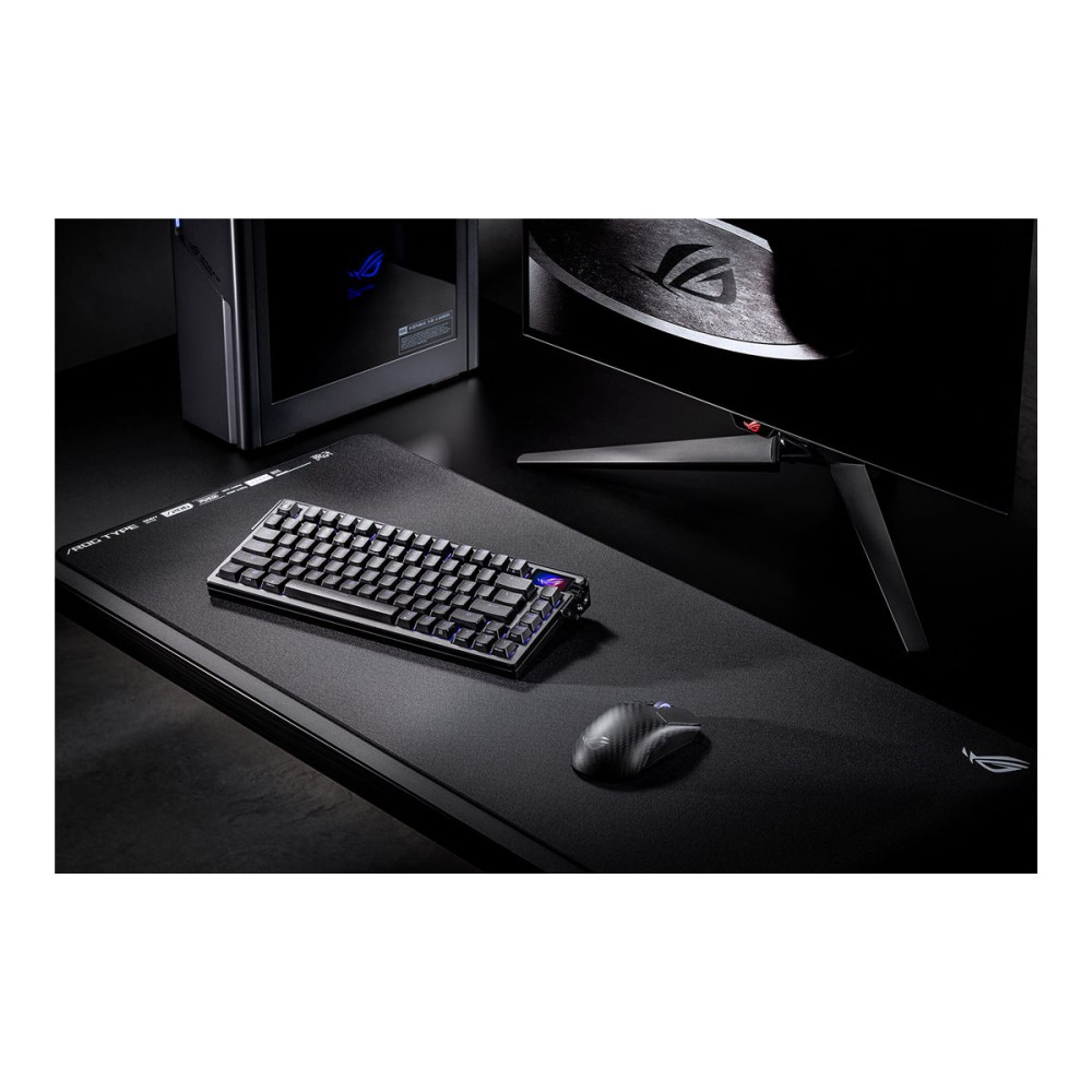 Produktbild för ASUS ROG Harpe Ace Extreme - mus - USB, Bluetooth 5.1, 2.4 GHz - svart