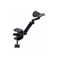 Produktbild för StarTech.com Adjustable Arm Rest For Desk, Clamp-On Install/No Drilling monteringssats - svart