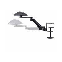 Produktbild för StarTech.com Adjustable Arm Rest For Desk, Clamp-On Install/No Drilling monteringssats - svart