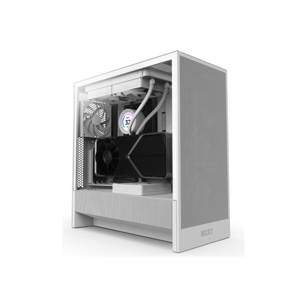 Produktbild för NZXT H series H5 Flow - mid tower - utökad ATX