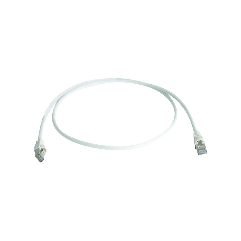 Produktbild för Telegärtner DataVoice Office patch-kabel - 50 cm - vit, RAL 9003