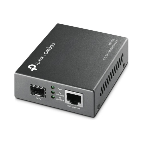 TP-LINK Technologies TP-Link Omada MC420L V1 - fibermediekonverterare - 10GbE, 5GbE, 2.5GbE, 1GbE