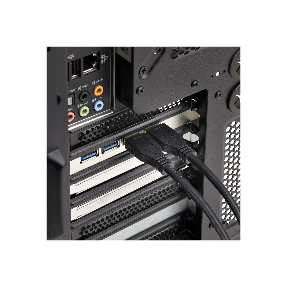 Produktbild för Startech 4-Port USB-A PCIe Card, USB 3.2 5Gbps, 4x USB Controllers - USB-adapter - PCIe 2.0 x4 - USB 3.2 Gen 1 x 4