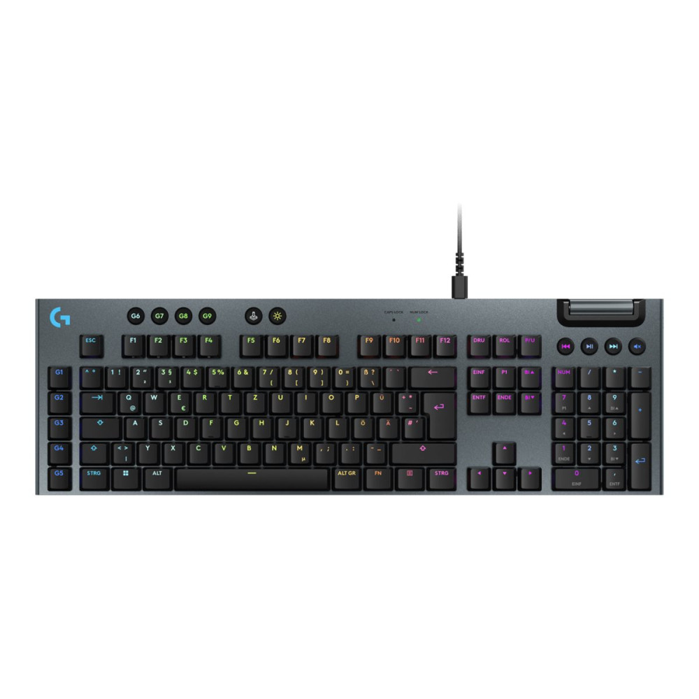 Produktbild för Logitech G G915 X - tangentbord - QWERTZ - tysk - svart Inmatningsenhet