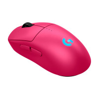 Produktbild för Logitech G PRO 2 - mus - gaming - 2.4 GHz, USB - rosa