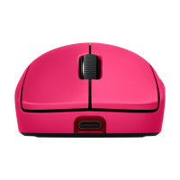 Produktbild för Logitech G PRO 2 - mus - gaming - 2.4 GHz, USB - rosa