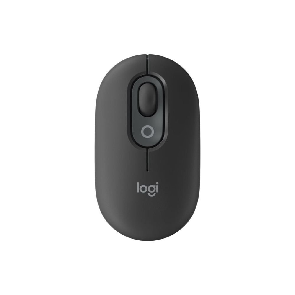 Produktbild för Logitech POP - mus - anpassningsbar emoji - Bluetooth 5.1 LE - grafit