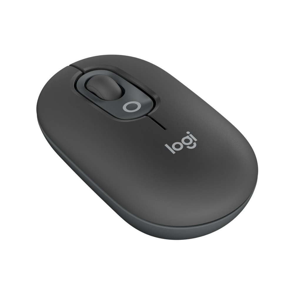 Produktbild för Logitech POP - mus - anpassningsbar emoji - Bluetooth 5.1 LE - grafit