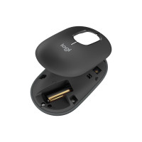 Produktbild för Logitech POP - mus - anpassningsbar emoji - Bluetooth 5.1 LE - grafit