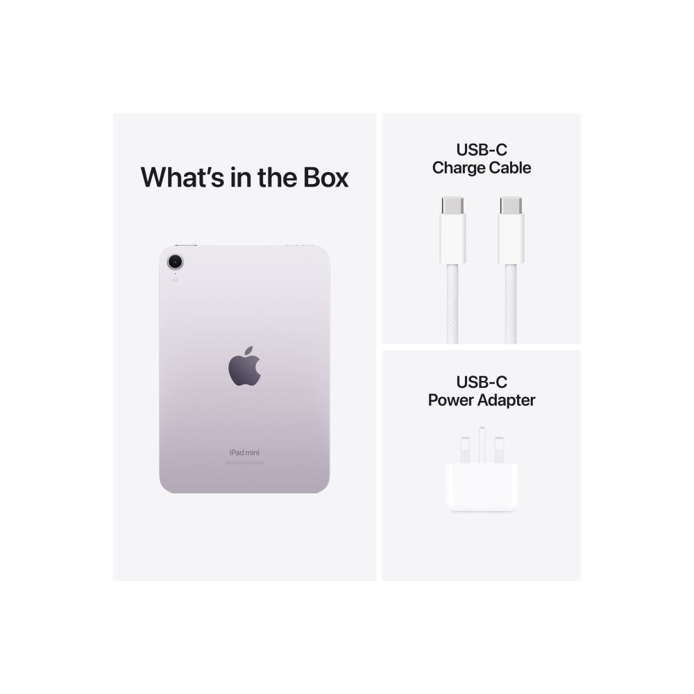 Produktbild för Apple iPad mini A17 Pro Wi-Fi - surfplatta - 512 GB - 8.3"