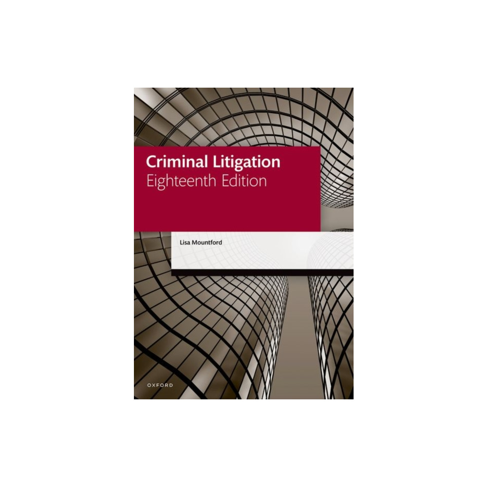 Produktbild för Criminal Litigation (häftad, eng)
