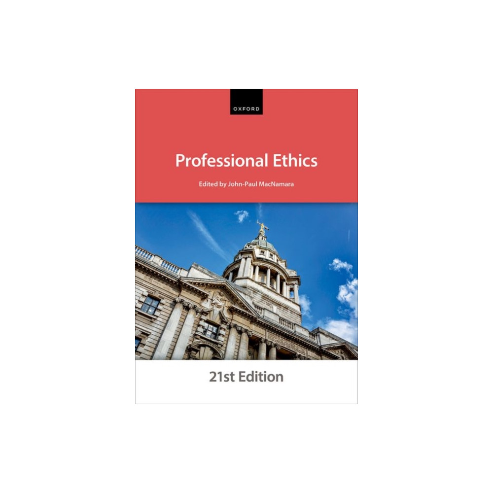 Produktbild för Professional Ethics (häftad, eng)