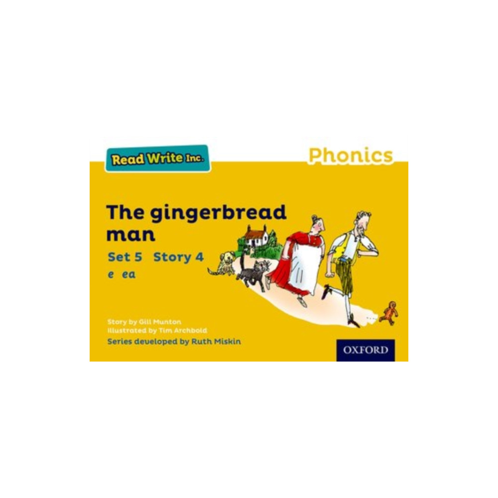 Produktbild för Read Write Inc. Phonics: The Gingerbread Man (Yellow Set 5 Storybook 4) (häftad, eng)