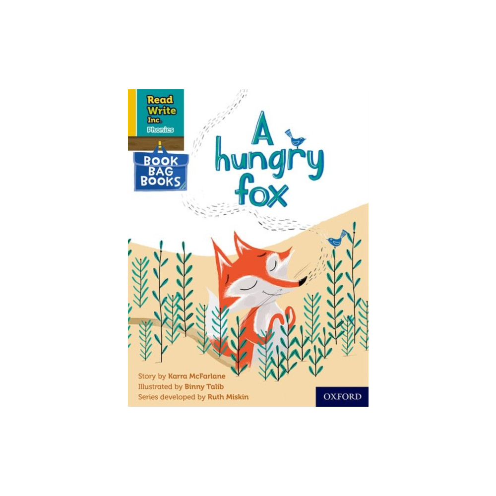 Produktbild för Read Write Inc. Phonics: A hungry fox (Yellow Set 5 Book Bag Book 4) (häftad, eng)