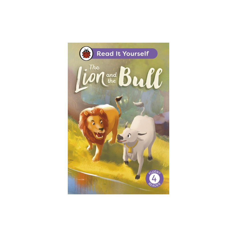 Produktbild för The Lion and the Bull: Read It Yourself - Level 4 Fluent Reader (inbunden, eng)