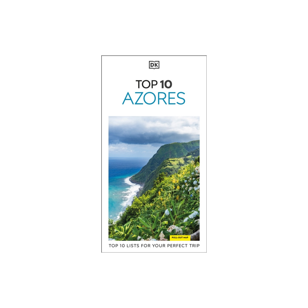 Produktbild för DK Top 10 Azores (häftad, eng)