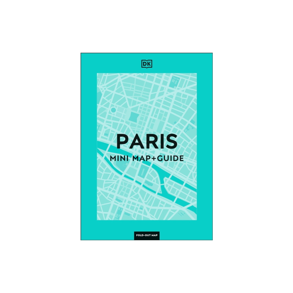 Produktbild för DK Paris Mini Map and Guide (häftad, eng)