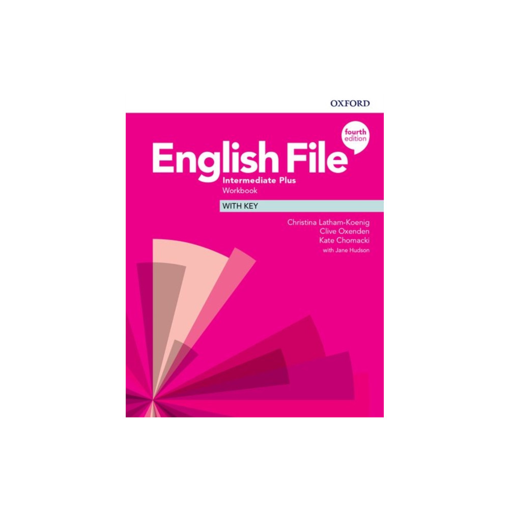 Produktbild för English File: Intermediate Plus: Workbook with Key (häftad, eng)