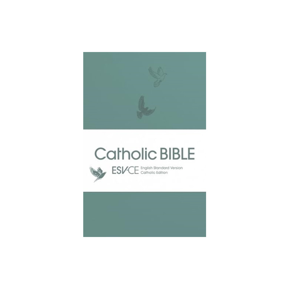 Produktbild för ESV-CE Catholic Bible, Sky Blue Flexiback, Debossed Dove, British Liturgical Bible, ESV-CE, Flexiback, Standard size (häftad, eng)