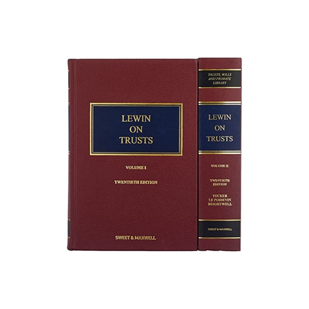 Produktbild för Lewin on Trusts (inbunden, eng)
