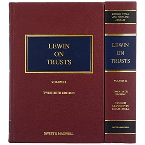 Sweet & Maxwell Ltd Lewin on Trusts (inbunden, eng)