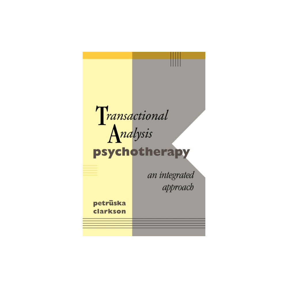 Produktbild för Transactional Analysis Psychotherapy (häftad, eng)
