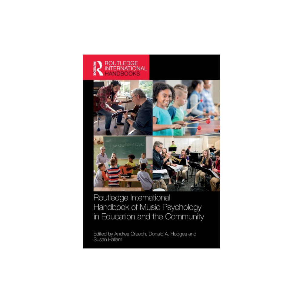 Produktbild för Routledge International Handbook of Music Psychology in Education and the Community (häftad, eng)