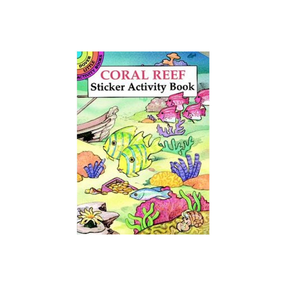 Produktbild för Coral Reef Sticker Activity Book (häftad, eng)