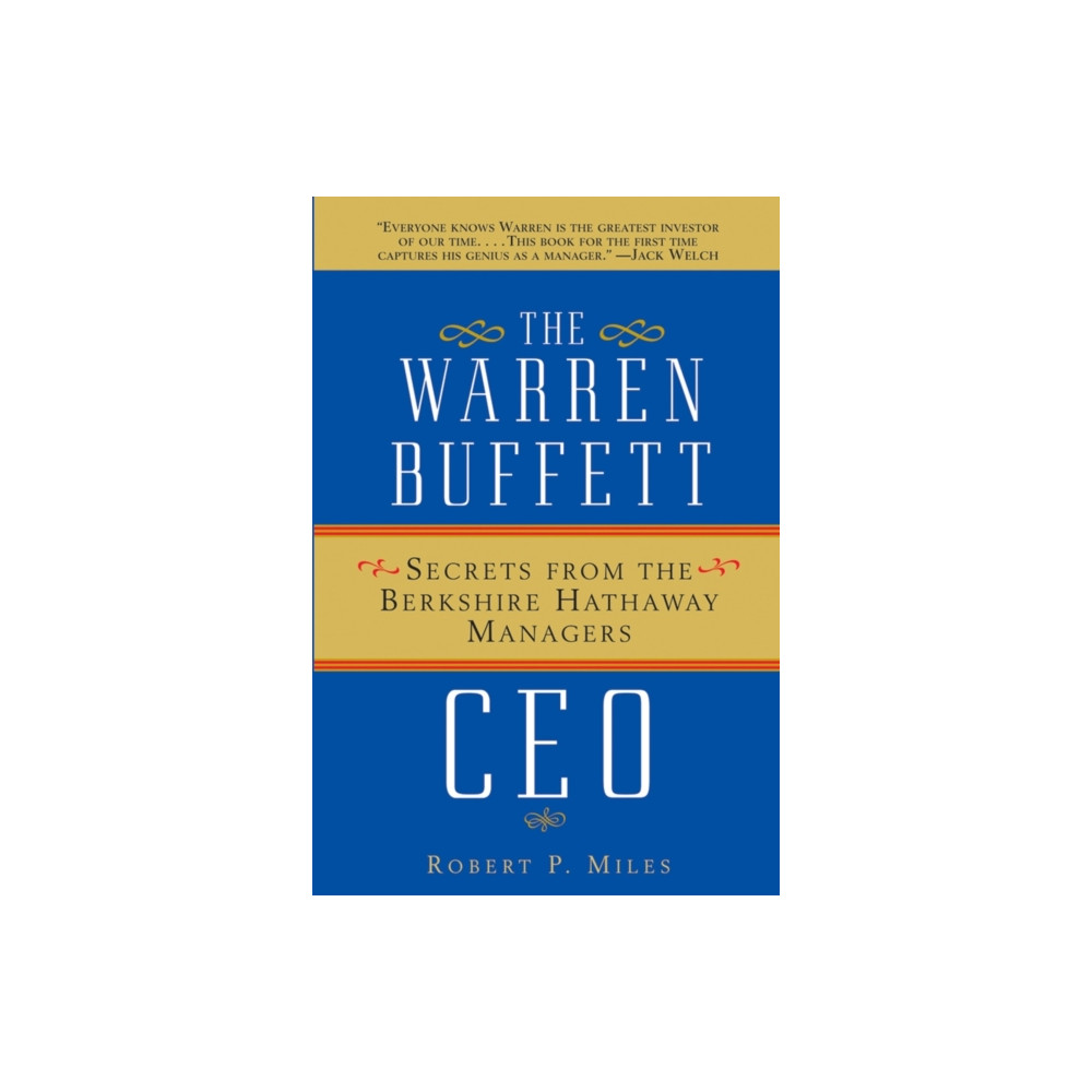 Produktbild för The Warren Buffett CEO (häftad, eng)