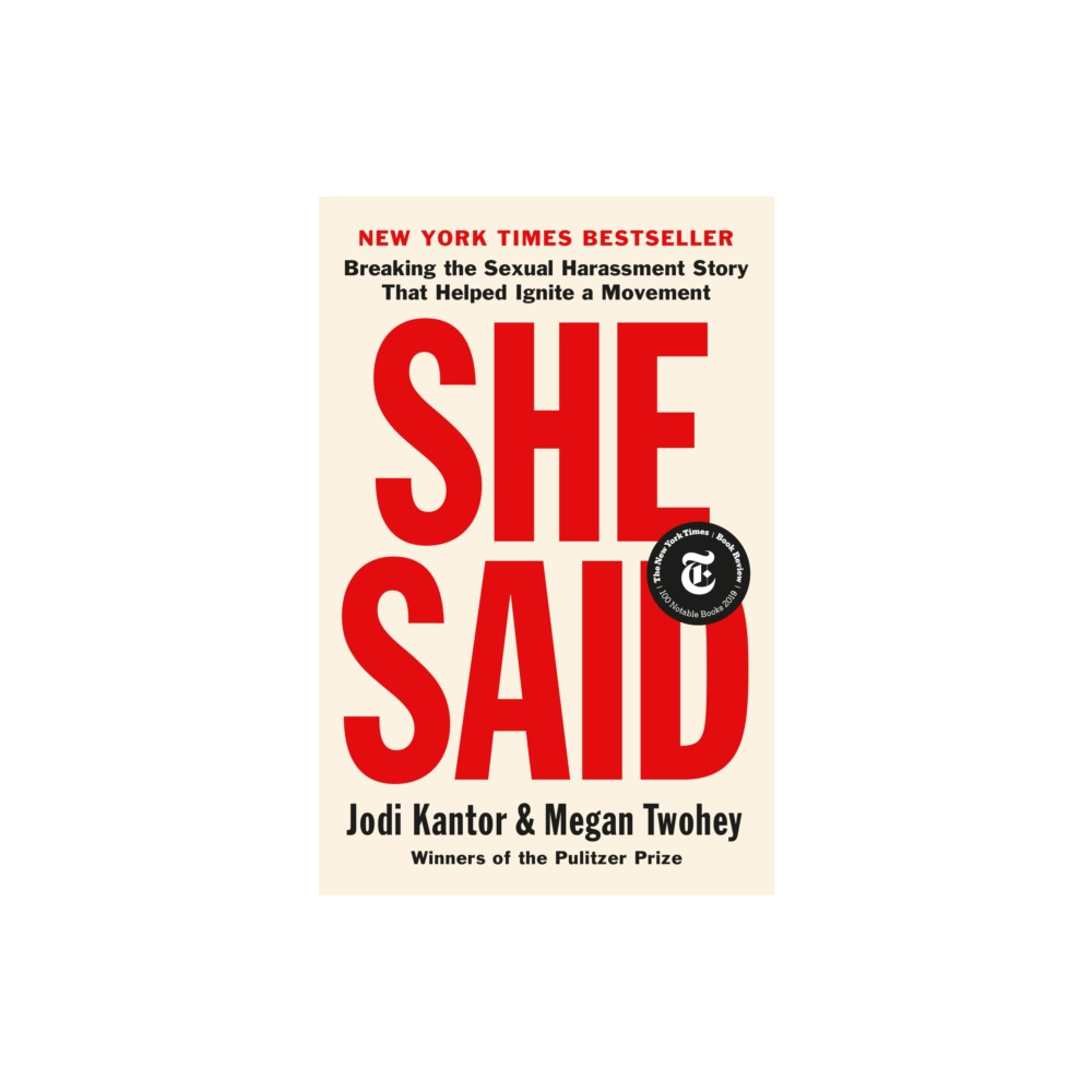 Produktbild för She Said (häftad, eng)