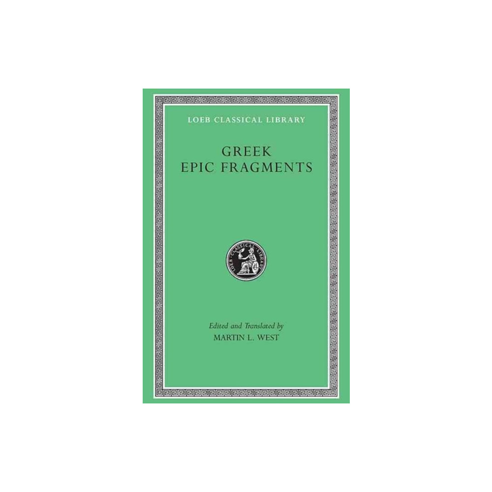 Produktbild för Greek Epic Fragments (inbunden, eng)