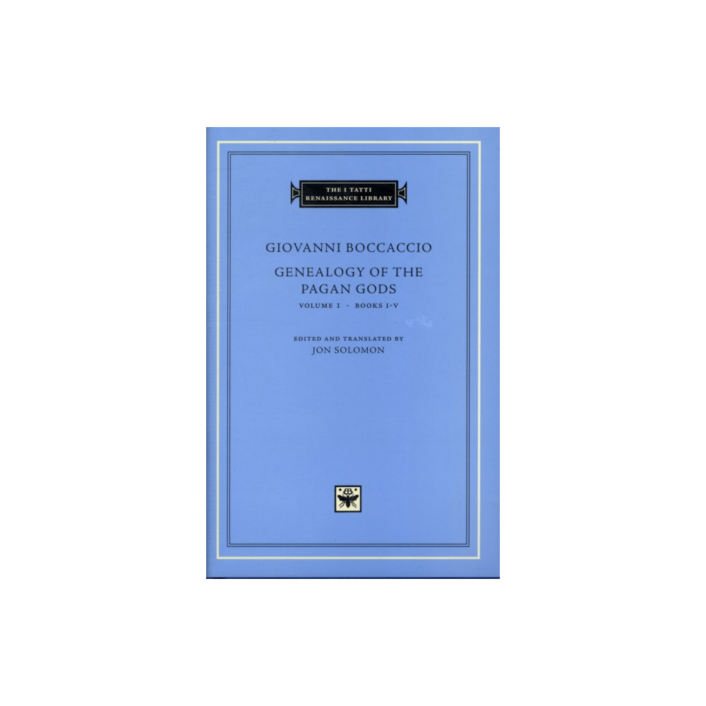 Produktbild för Genealogy of the Pagan Gods (inbunden, eng)