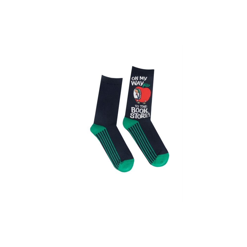 Produktbild för Richard Scarry: On My Way to the Bookstore Socks - Small