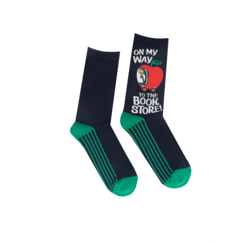 Out of Print Richard Scarry: On My Way to the Bookstore Socks - Small