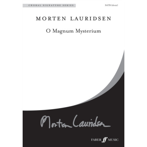 Faber Music Ltd O Magnum Mysterium (häftad, lat)