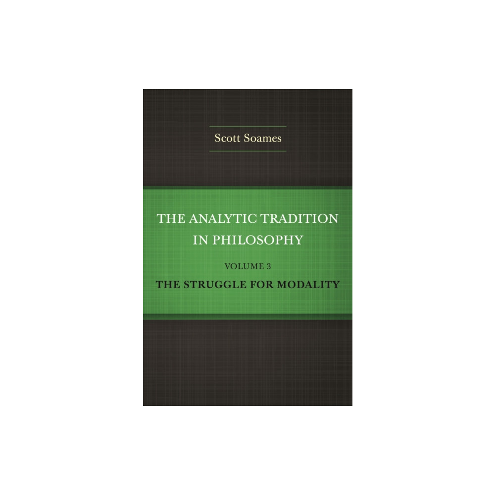 Produktbild för The Analytic Tradition in Philosophy, Volume 3 (inbunden, eng)