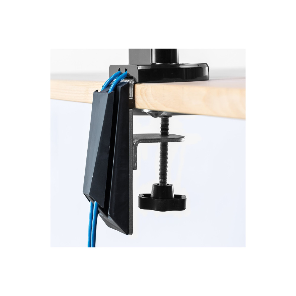 Produktbild för Fellowes Platinum Series Triple Arm monteringssats - justerbar arm - för 3 monitorer - svart