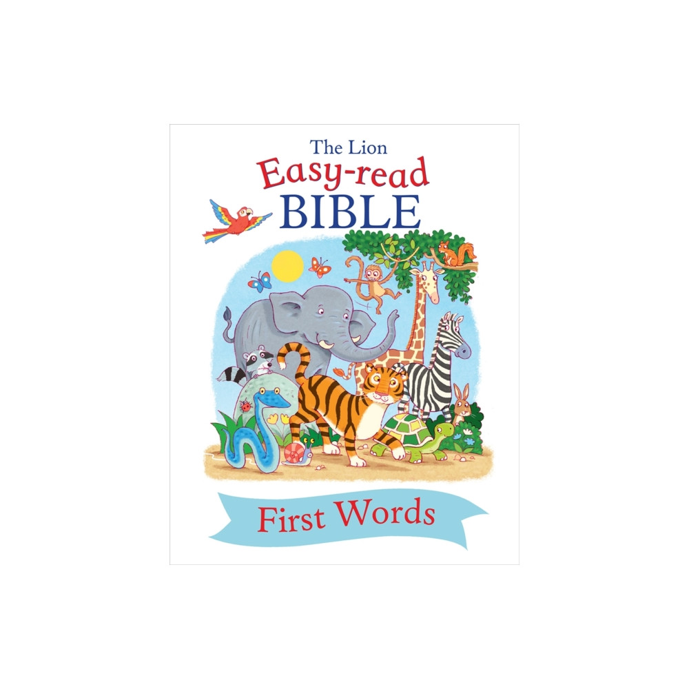 Produktbild för The Lion Easy-read Bible First Words (inbunden, eng)