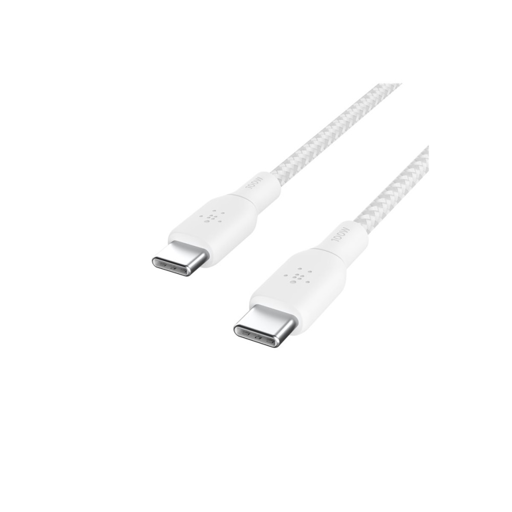 Produktbild för Belkin BoostCharge - USB typ C-kabel - USB-C till USB-C - 3 m