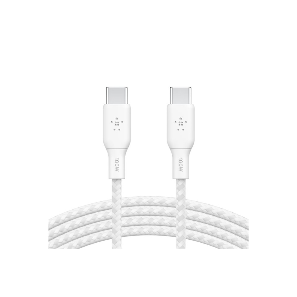 Produktbild för Belkin BoostCharge - USB typ C-kabel - USB-C till USB-C - 3 m