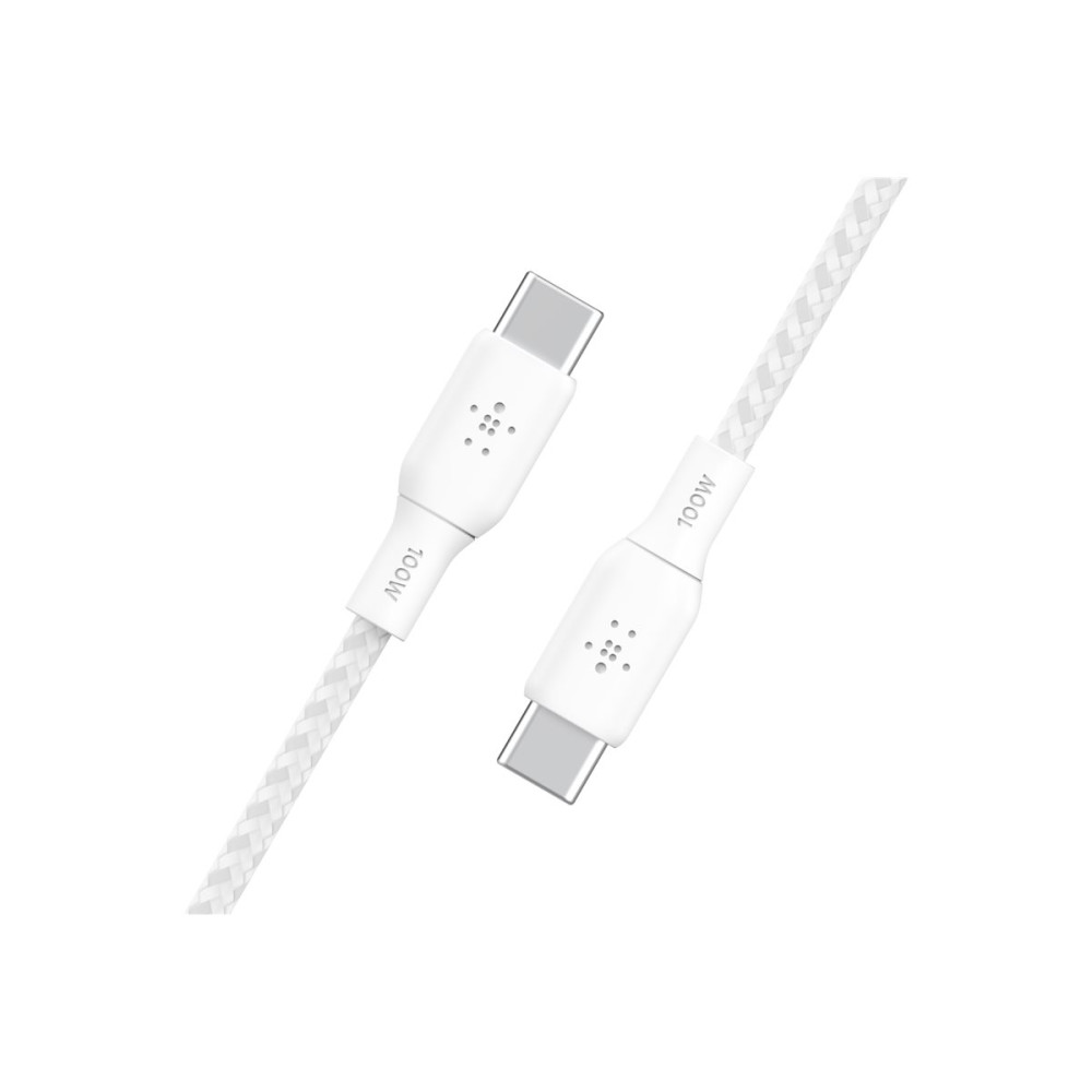Produktbild för Belkin BoostCharge - USB typ C-kabel - USB-C till USB-C - 3 m