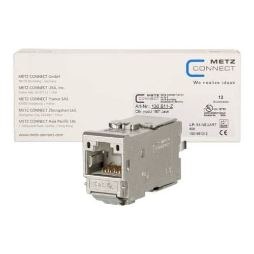 METZ CONNECT Metz Connect C6Amodul 180° - modulär insättning