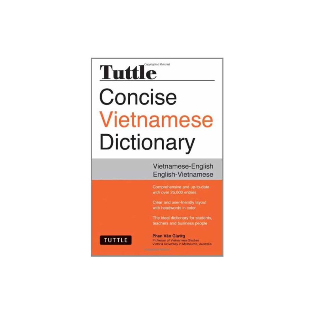 Produktbild för Tuttle Concise Vietnamese Dictionary (häftad, eng)