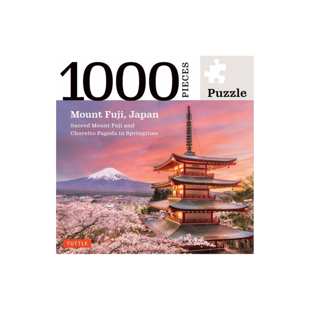Produktbild för Japan's Mount Fuji in Springtime- 1000 Piece Jigsaw Puzzle
