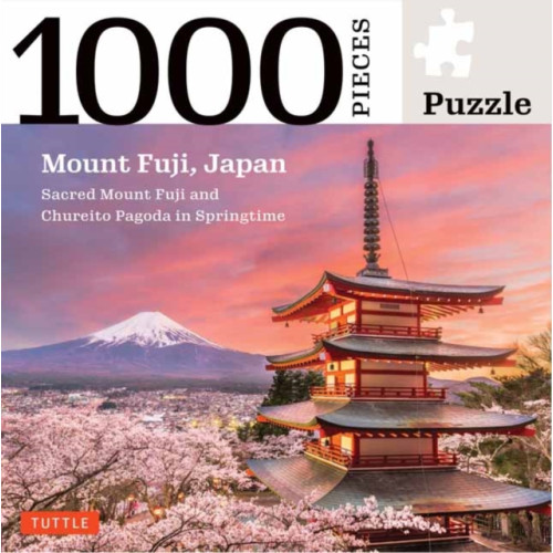 Tuttle Publishing Japan's Mount Fuji in Springtime- 1000 Piece Jigsaw Puzzle