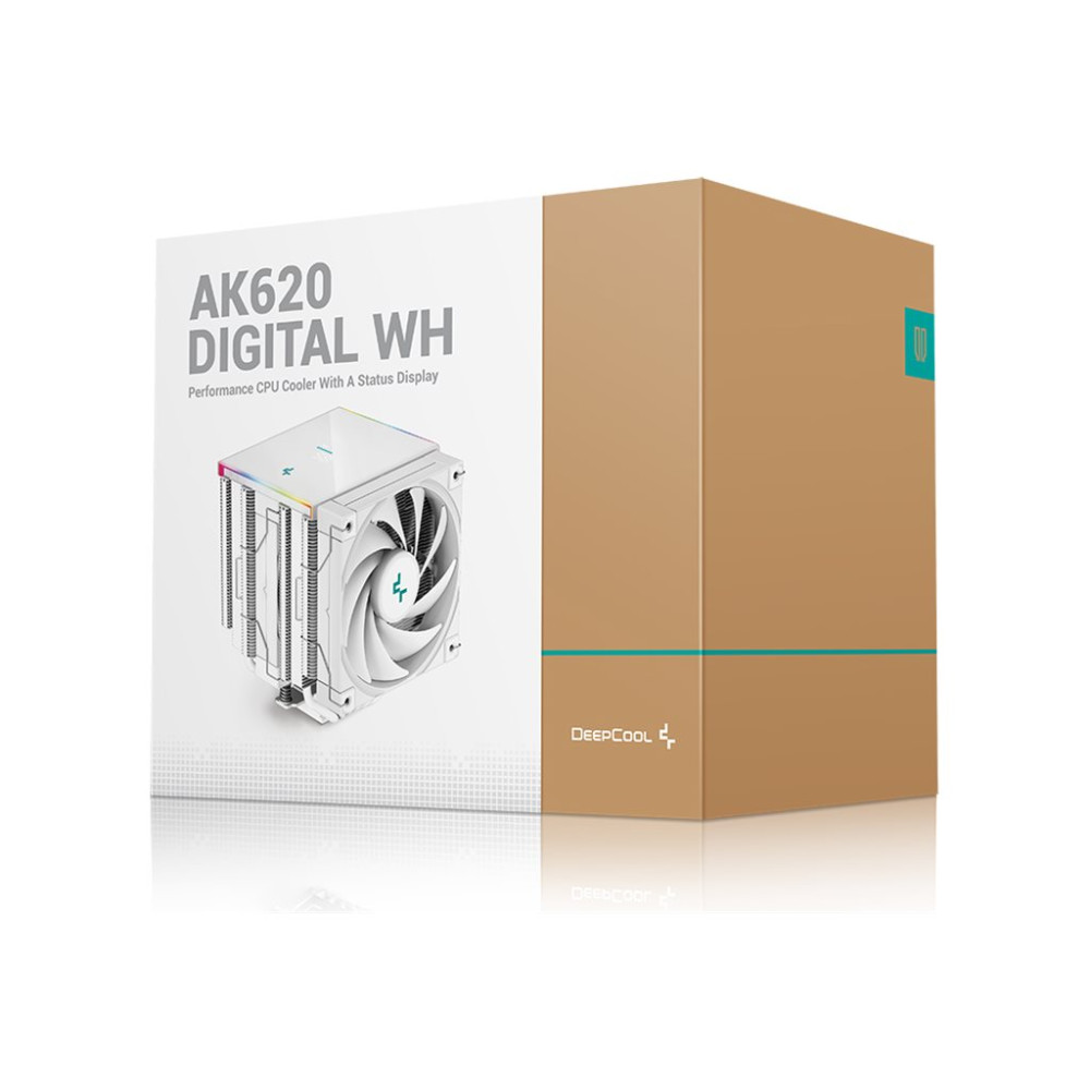 Produktbild för Deepcool AK620 DIGITAL WH - processorkylare