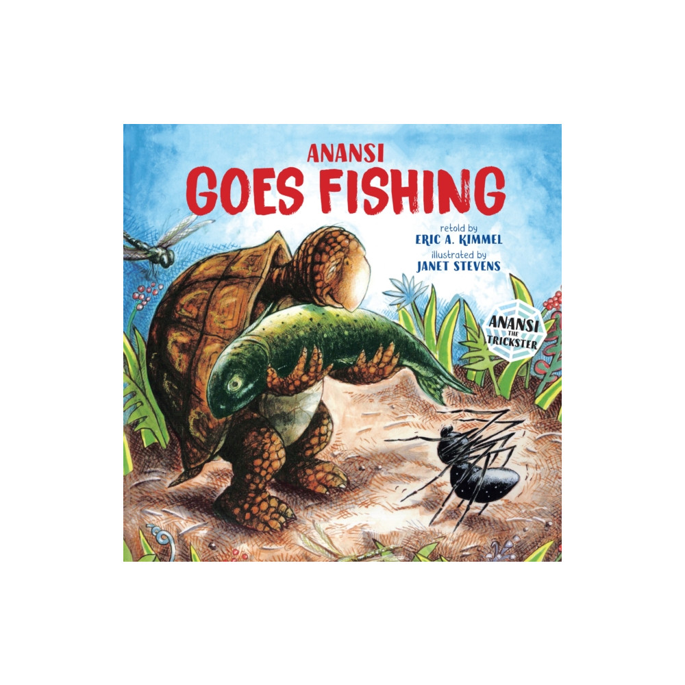 Produktbild för Anansi Goes Fishing (häftad, eng)