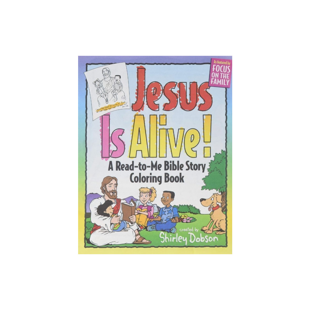 Produktbild för Jesus Is Alive Color Book (häftad, eng)