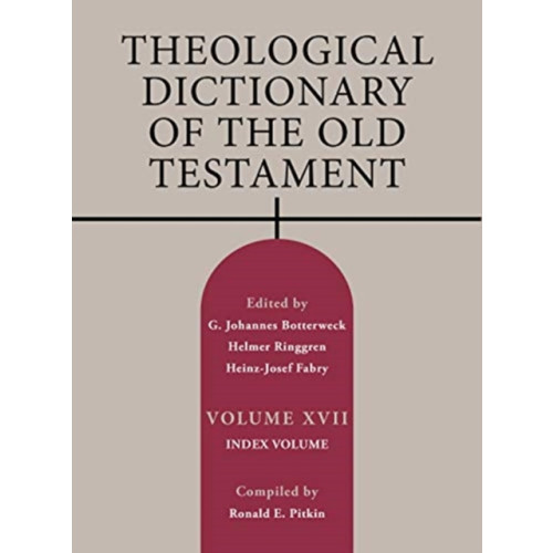 William b eerdmans publishing co Theological Dictionary of the Old Testament, Volume XVII (inbunden, eng)